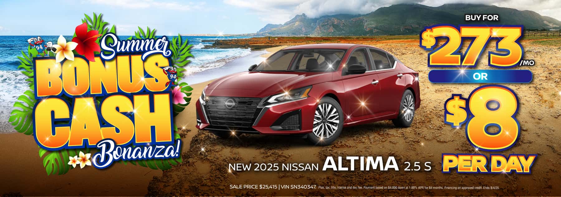 2025 Nissan Altima Special | 94 Nissan of South Holland