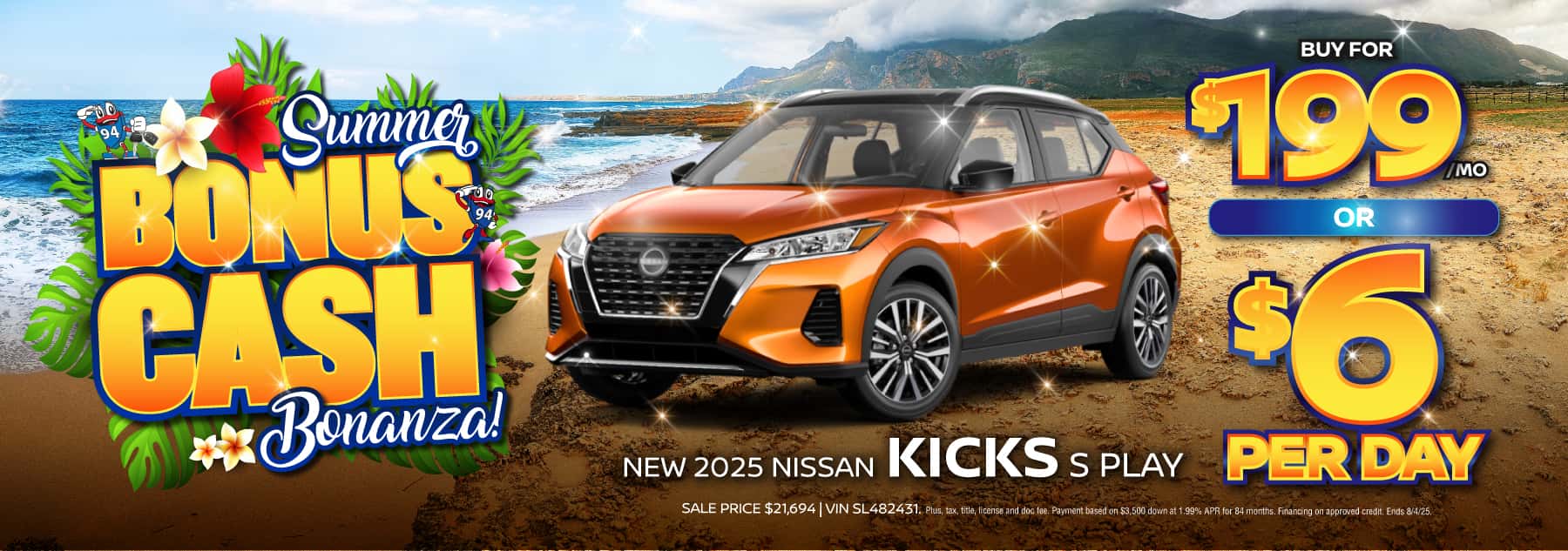 2025 Nissan Kicks Special | 94 Nissan of South Holland