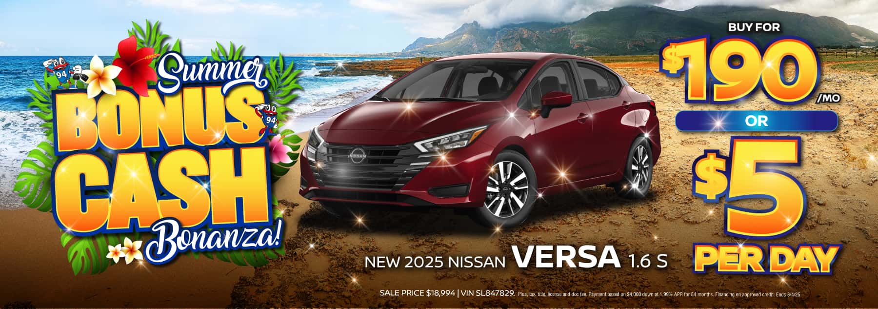 2025 Nissan Versa Special | 94 Nissan of South Holland