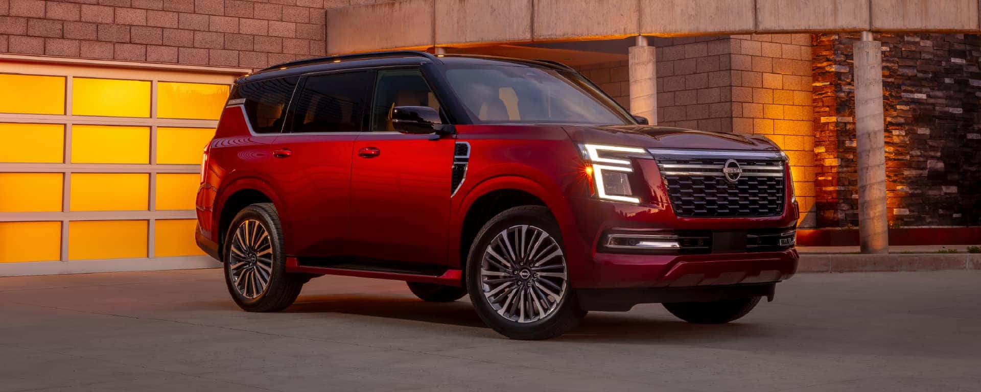 2025 Nissan Armada Interior Seating Side View