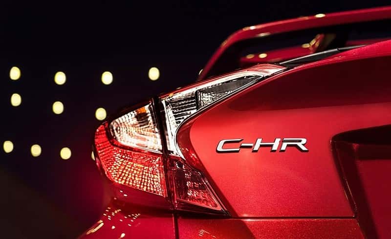 2018 Toyota C-HR taillight