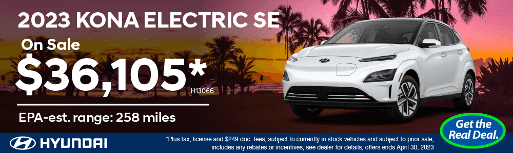 2023 Kona Electric On Sale!