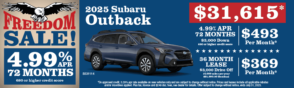 2025 Outback