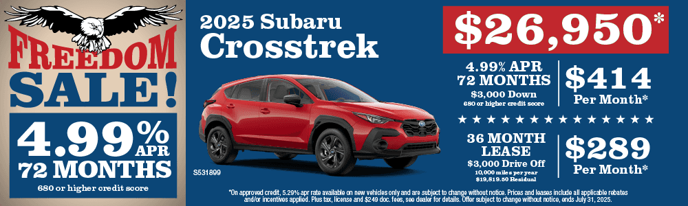2025 Crosstrek