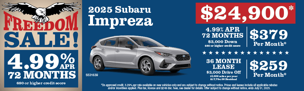2025 Impreza