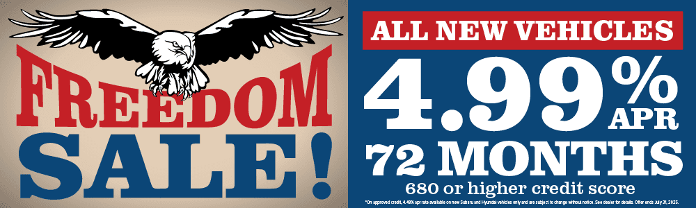 Freedom Sale!