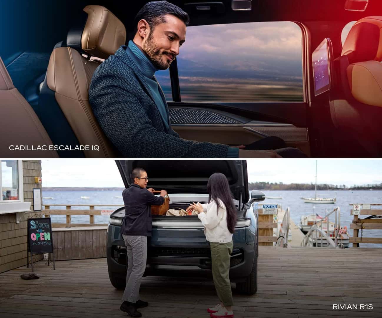Cadillac Escalade IQ vs. Rivian R1S Safety and Reliability