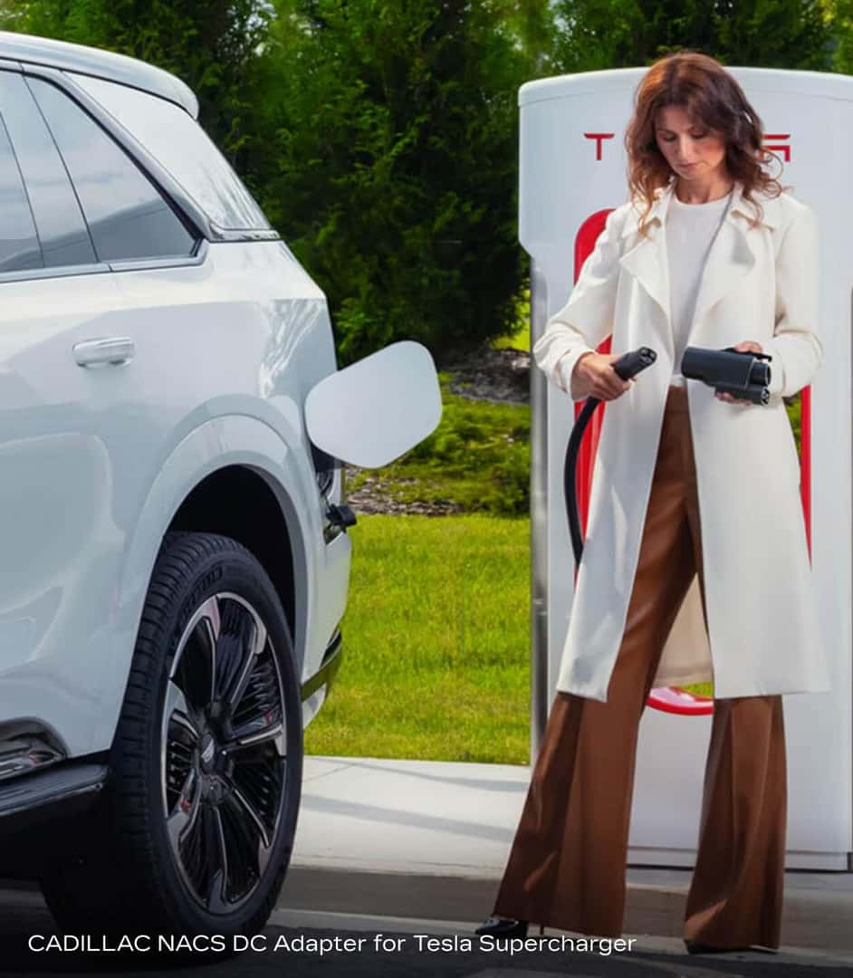 Cadillac VISTIQ vs. Tesla Model X Battery, Charging, and Range