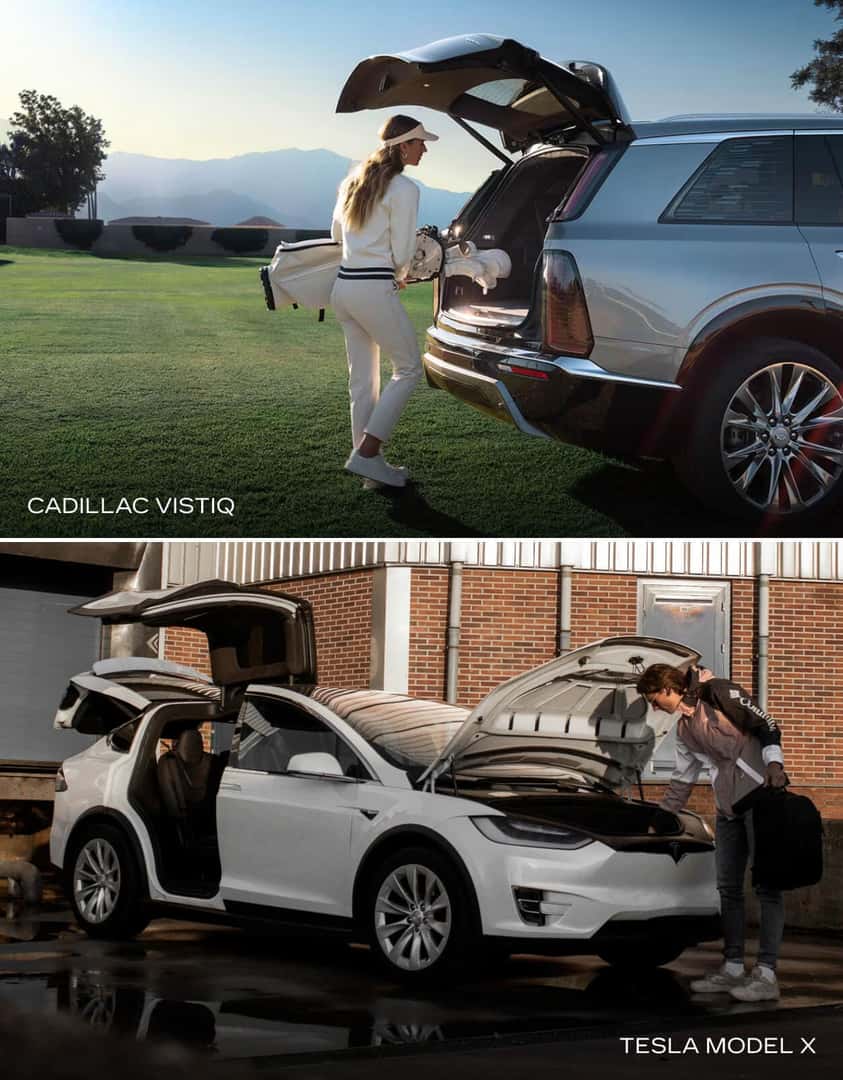Cadillac VISTIQ vs. Tesla Model X Safety and Reliability