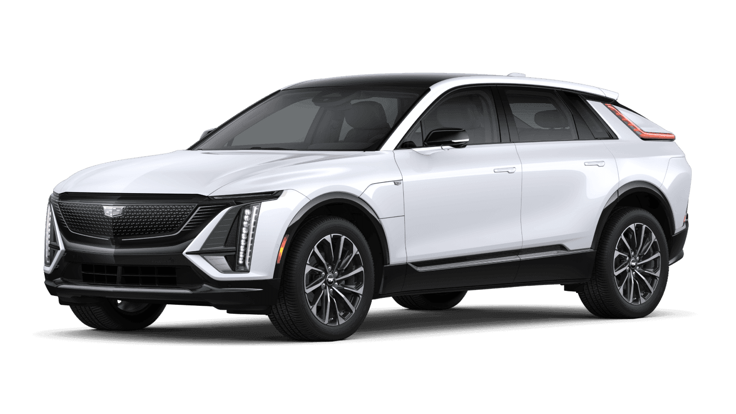 Crystal White Cadillac LYRIQ