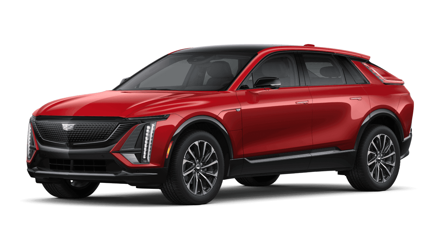 Radiant Red Cadillac LYRIQ