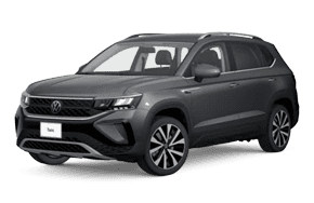 2022 Volkswagen Taos SE trim in the color Pure Gray.