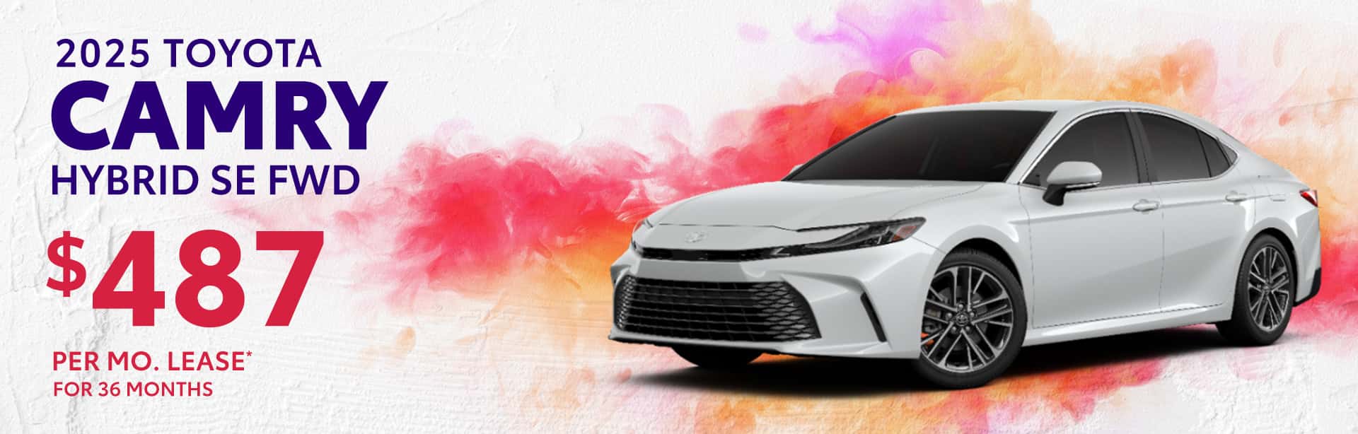 Lease Special on a new 2025 Toyota Camry near Columbus, IN