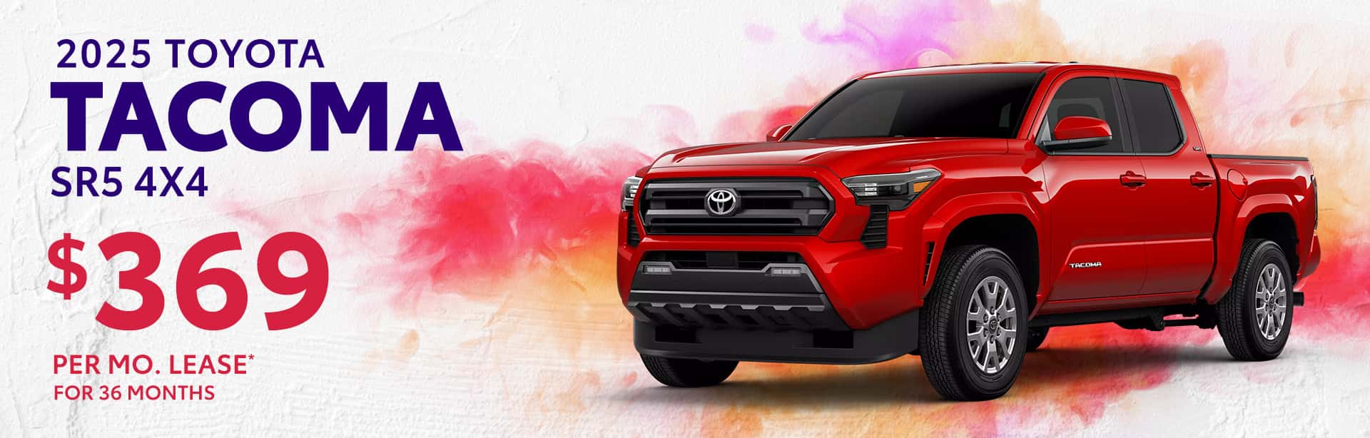 Best lease offer on a new 2025 Toyota Tacoma near Franklin IN