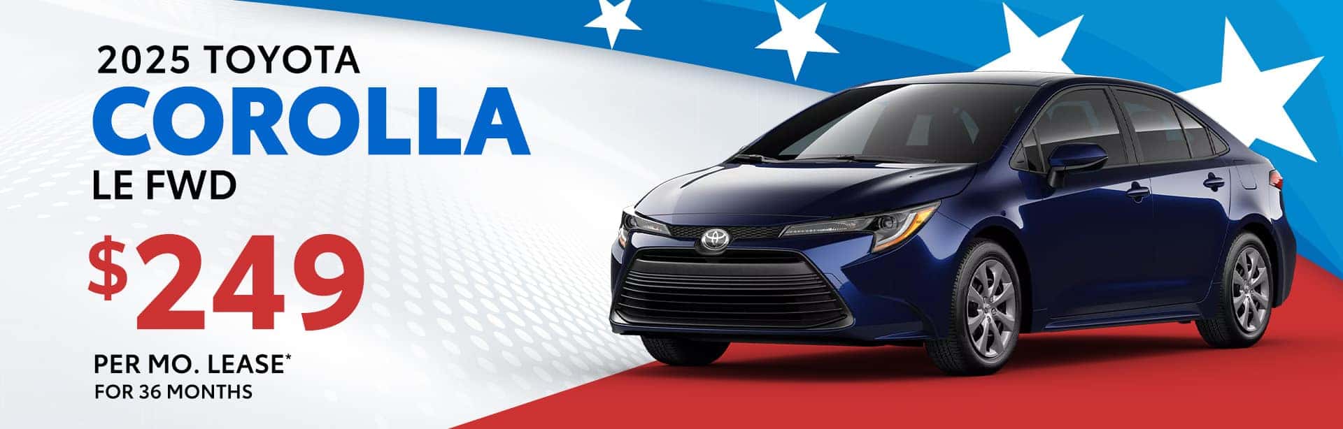 Lease Offer on a new Toyota Corolla Hatchback near Greenwood, Indiana