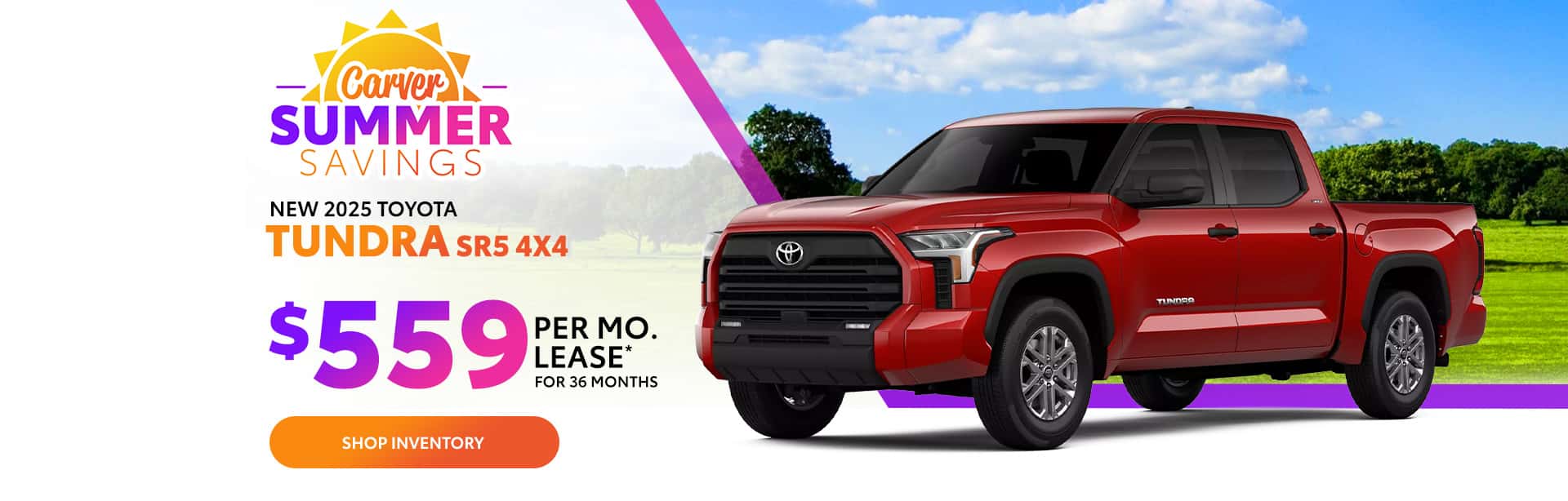 Best Lease offer on a new 2025 Toyota Tundra near Taylorsville, IN