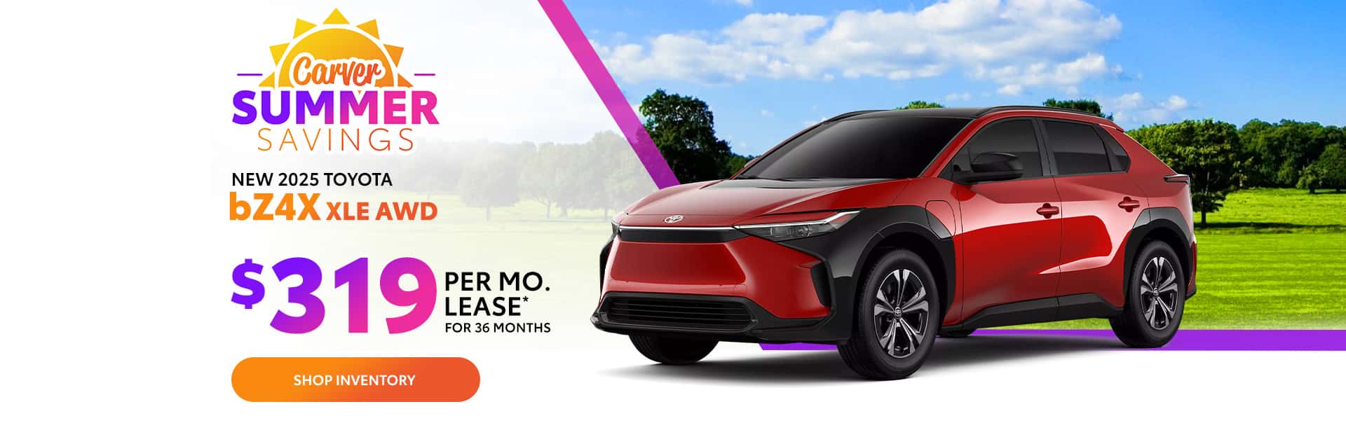 Lease Offer on a New Toyota bZ4X near Seymour, Indiana