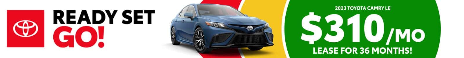 Lease a New Camry for only $310 a month!