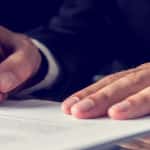 Financing paperwork