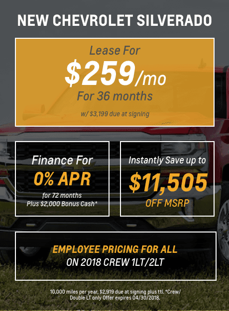 Silverado April 2018 Silverado April 2018