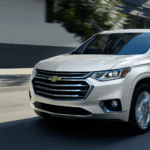 2020 Chevy Traverse, White Exterior