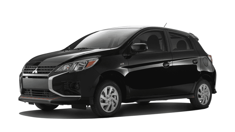 2021 Mitsubishi Mirage in Black