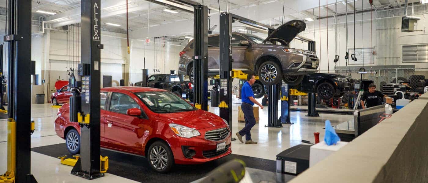 Mitsubishi service shop