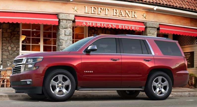 Pricing on Different Trim Options for the 2015 Chevy Tahoe