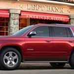 Red Chevy Tahoe at Cox Chevrolet