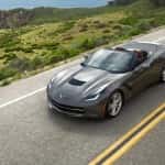 Grey Corvette Convertible