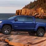 blue 2017 Chevrolet Colorado