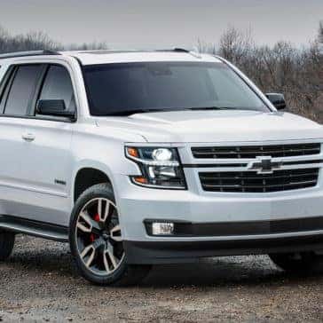 2018 Chevrolet Tahoe on white
