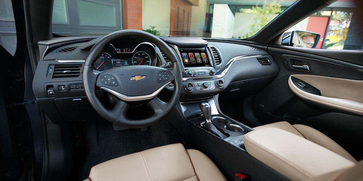 2018 Impala Interior Dash from drivers seat