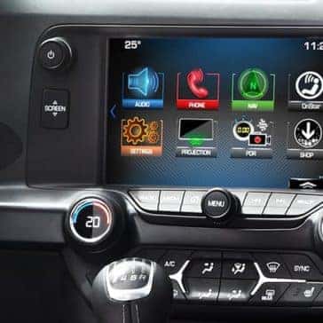 2018 Chevy Corvette Interior Touch Screen