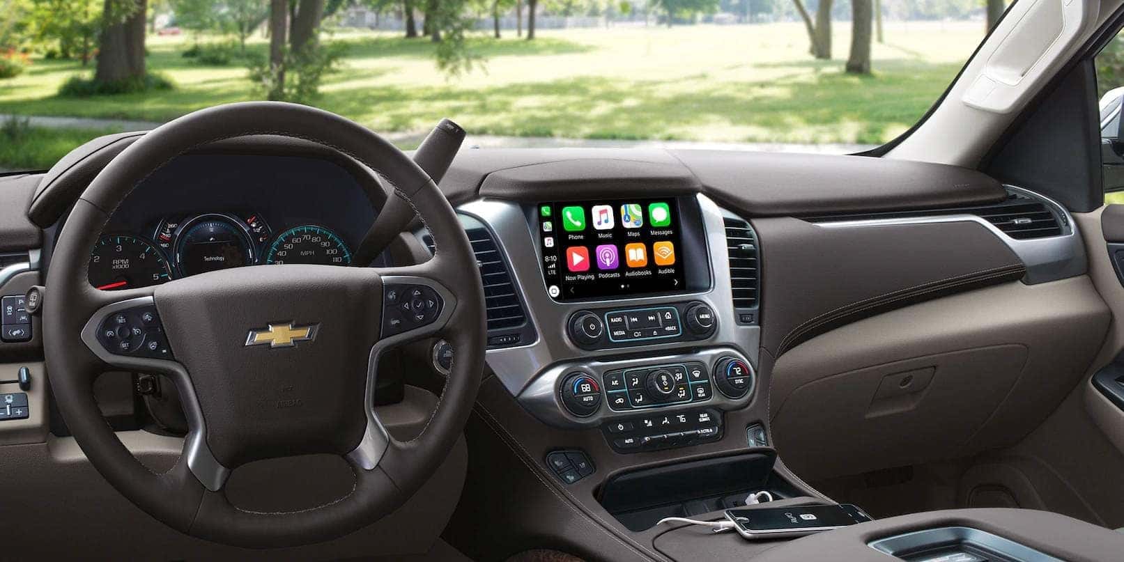2019 Chevrolet Tahoe Interior Dashboard Parked