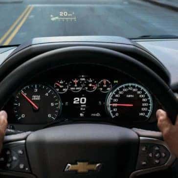 2019 Chevrolet Tahoe Interior Dashboard Driving on Highway
