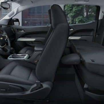 2019 colorado cabin rear fold down seats