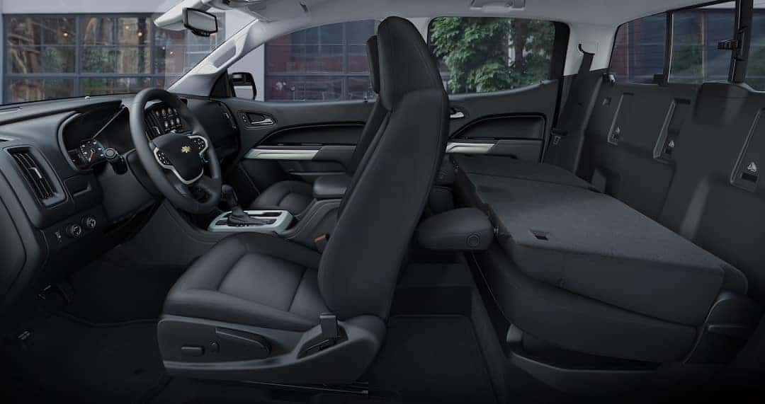 2019 colorado cabin rear fold down seats