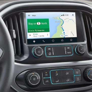 2020 Chevrolet Colorado Navigation Screen