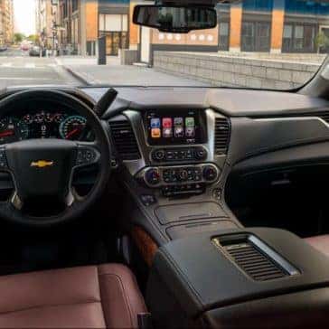 2020 Chevrolet Tahoe Front Seating and Dashboard