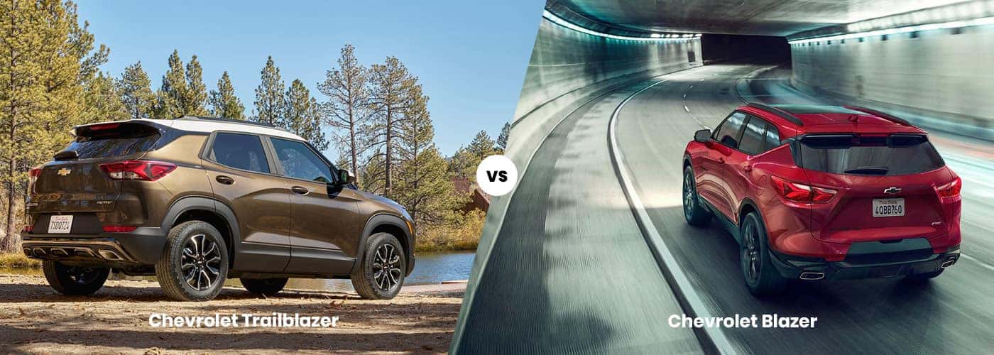 2021 Chevy Trailblazer Vs 2021 Chevy Blazer Cox Chevrolet