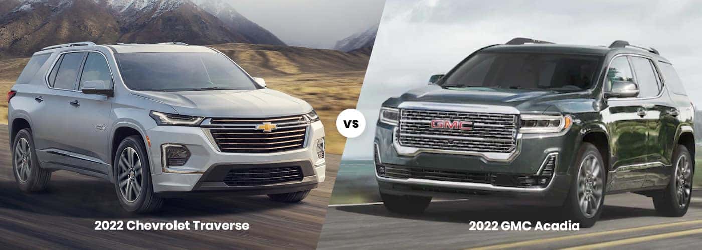 2023 Gmc Acadia Vs Traverse Get Calendar 2023 Update