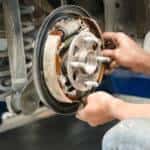 Change new brake pads