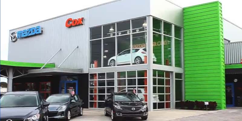 Cox Mazda Storefront