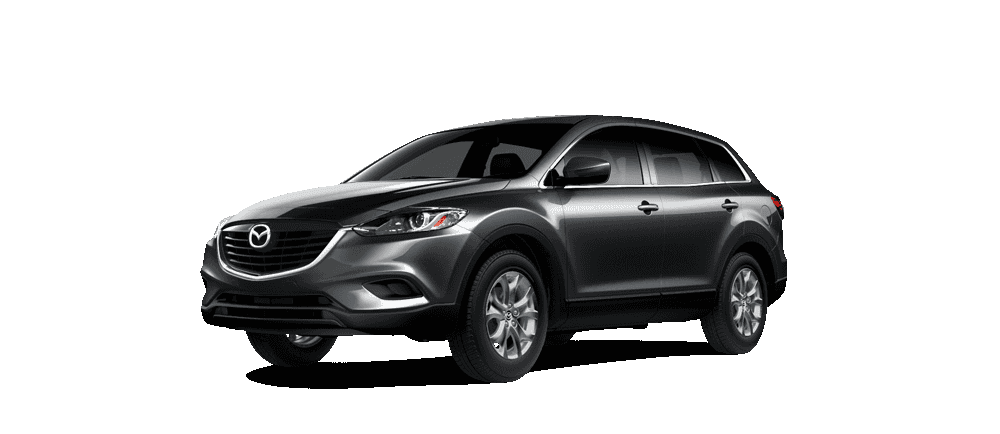 2015 Mazda CX-9 on white