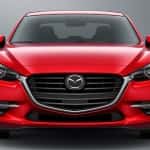 2017 Mazda 3 4 Door Front Shot