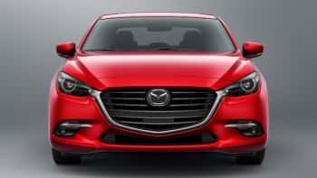 2017 Mazda 3 4 Door Front Shot