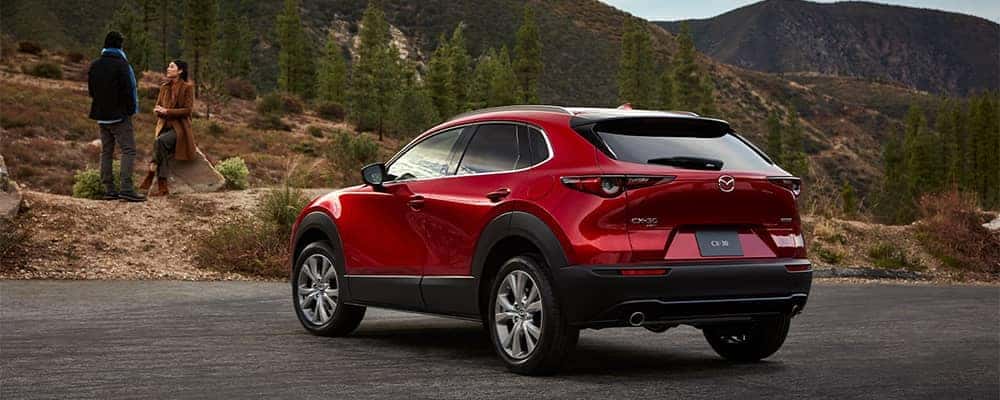 Mazda CX-30 Parked at Mountains