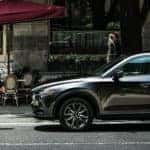 Man walking by Mazda CX-5