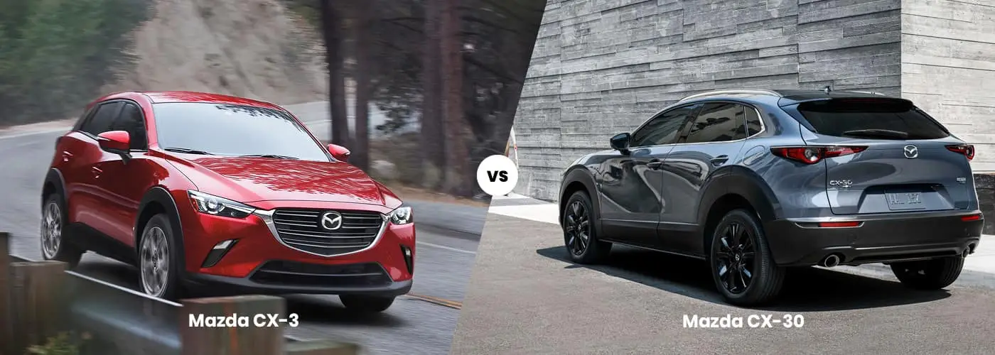 2021 MAZDA CX-3 vs. MAZDA CX-30 | Cox Mazda